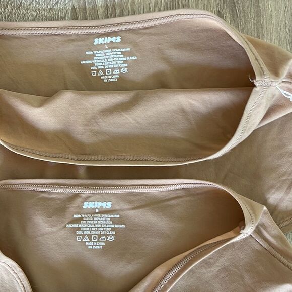 (2) NEW skims panties bundle cream L,M - Picture 8 of 11